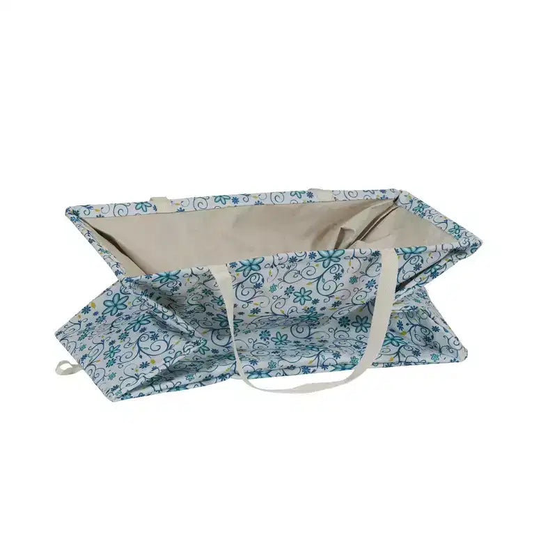 Sac fourre-tout utilitaire en toile avec poignées, fourre-tout Krush rectangulaire, doublure en vinyle résistante à l'eau, grande capacité, durable et polyvalent