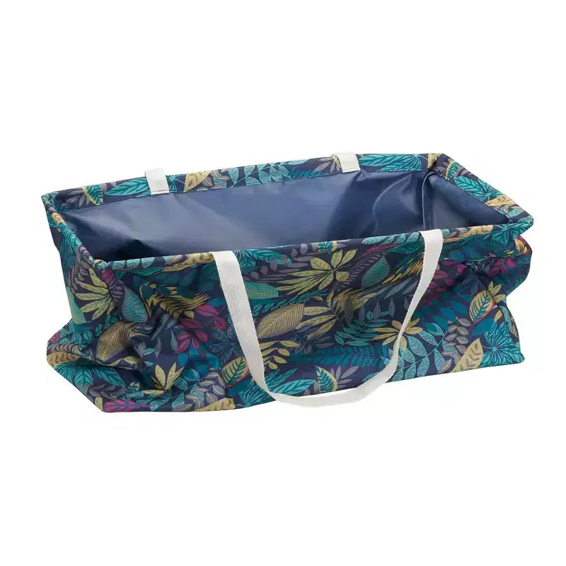 Sac fourre-tout utilitaire en toile avec poignées, fourre-tout Krush rectangulaire, doublure en vinyle résistante à l'eau, grande capacité, durable et polyvalent