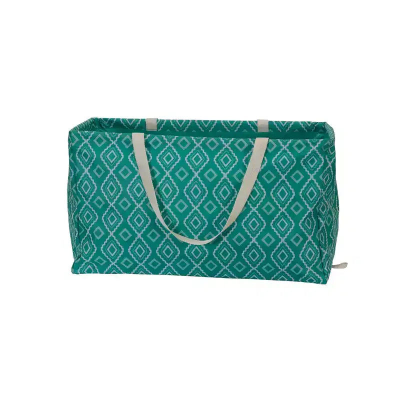Sac fourre-tout utilitaire en toile avec poignées, fourre-tout Krush rectangulaire, doublure en vinyle résistante à l'eau, grande capacité, durable et polyvalent
