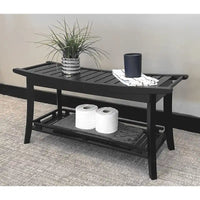 Banc de spa Premier en bambou massif 39