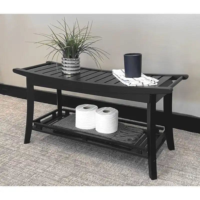 Banc de spa Premier en bambou massif 39
