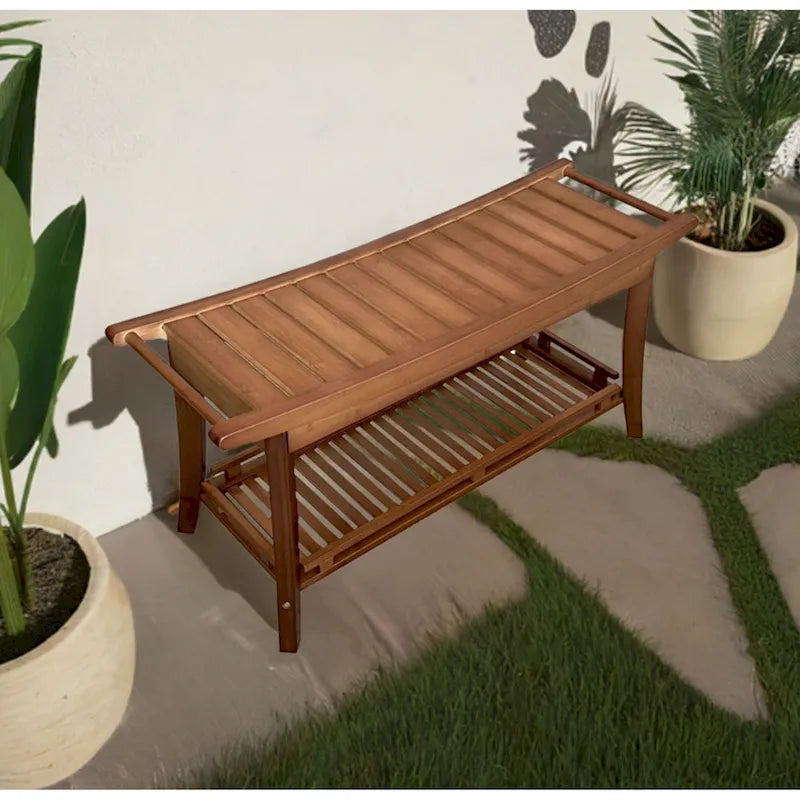 Banc de spa Premier 39 en bambou massif