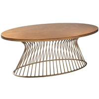 Table basse Mercer Table d'appoint moderne, pour salon, chambre à coucher, studio, table de salon confortable, lecture confortable