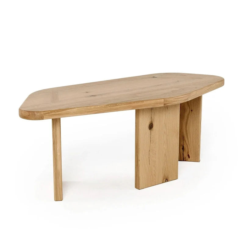Ensemble de table basse en bois naturel moderne Jack Modrest