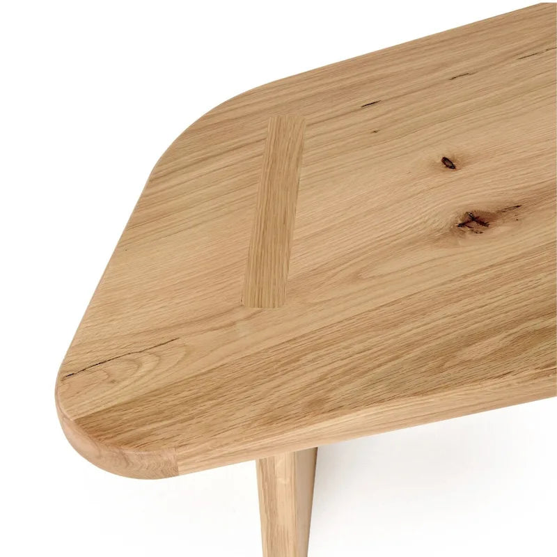 Ensemble de table basse en bois naturel moderne Jack Modrest
