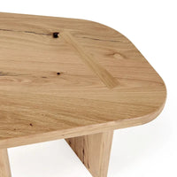 Ensemble de table basse en bois naturel moderne Jack Modrest