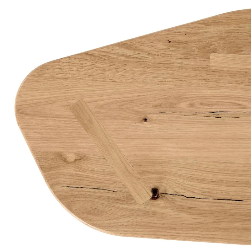 Ensemble de table basse en bois naturel moderne Jack Modrest