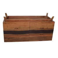 Buffet à six tiroirs 59x16.5x31, Tables de chevet en bois