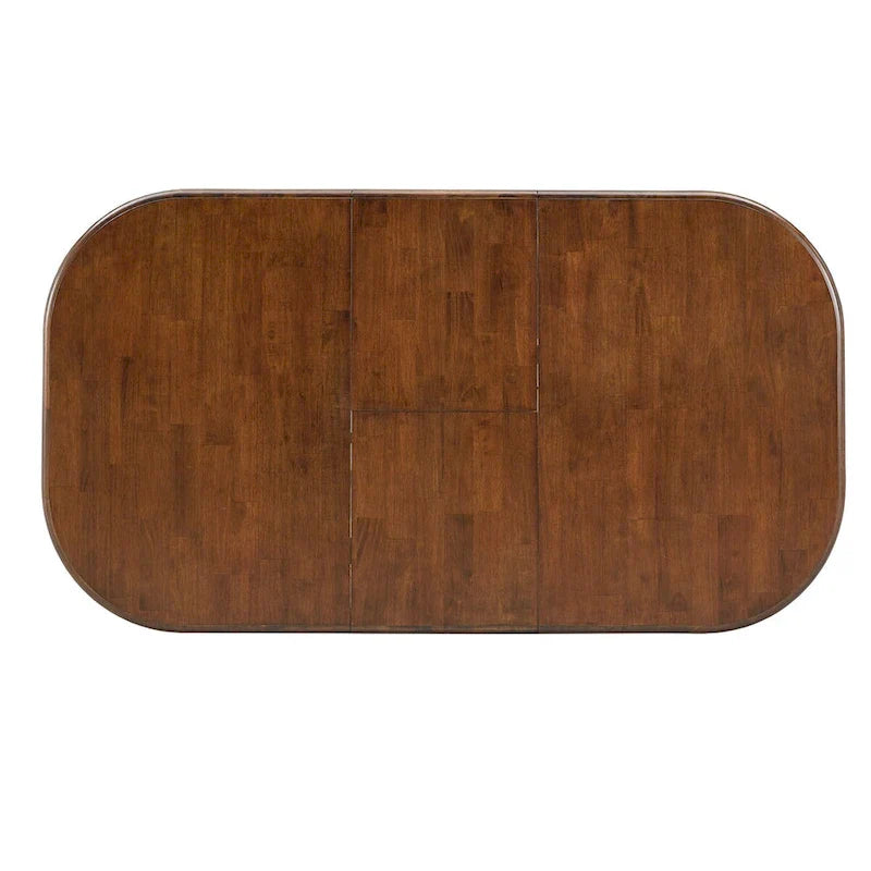 Table à manger bicolore antique champêtre Mackenzie par iNSPIRE Q Classic
