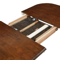 Table à manger bicolore antique champêtre Mackenzie par iNSPIRE Q Classic