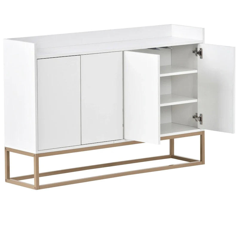Buffet de salle à manger avec grand espace de rangement - 60L x 15.7W x 33.8H