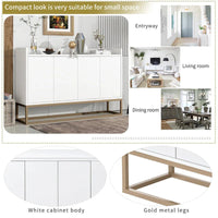 Buffet de salle à manger avec grand espace de rangement - 60L x 15.7W x 33.8H