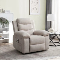 Fauteuil Inclinable Électrique GEITIN avec Fonction Massage Réglable et Système de Chauffage