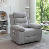 Fauteuil Inclinable Électrique GEITIN avec Fonction Massage Réglable et Système de Chauffage