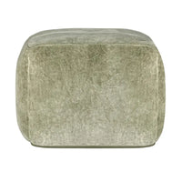 Villa by Classic Home Heirloom pouf en velours de 18 po