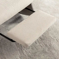 Fauteuil à bascule inclinable moderne, fauteuil à bascule confortable pour chambre de bébé avec repose-pieds, fauteuil de lecture d'appoint, fauteuil de salon rembourré