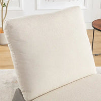 Fauteuil à bascule inclinable moderne, fauteuil à bascule confortable pour chambre de bébé avec repose-pieds, fauteuil de lecture d'appoint, fauteuil de salon rembourré