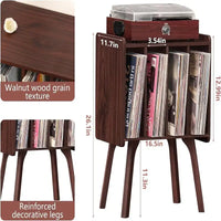 Petit support de platine vinyle - 11.7 in - 16.5 x 11.7 x 26.1