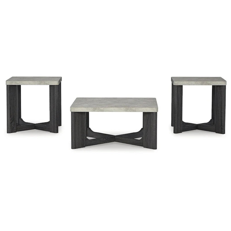 Signature Design by Ashley Garnilly table (lot de 3) - 35L x 35P x 17H