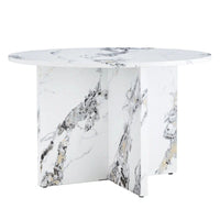 Ensemble de table à manger ronde 5 pièces