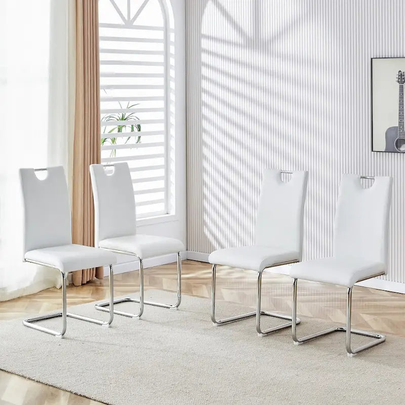 Ensemble de table à manger ronde 5 pièces