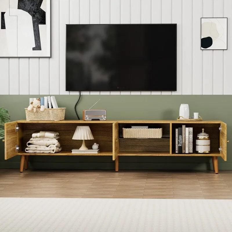 Meuble TV moderne 68.9L pour TV jusqu'à 70 pouces - 65 pouces
