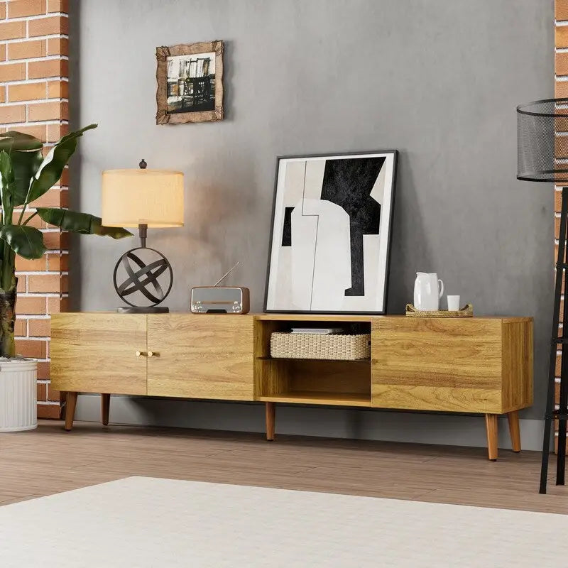 Meuble TV moderne 68.9L pour TV jusqu'à 70 pouces - 65 pouces