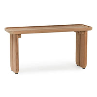 Table basse d'extérieur Classic Home Hudson 31 en bois de teck