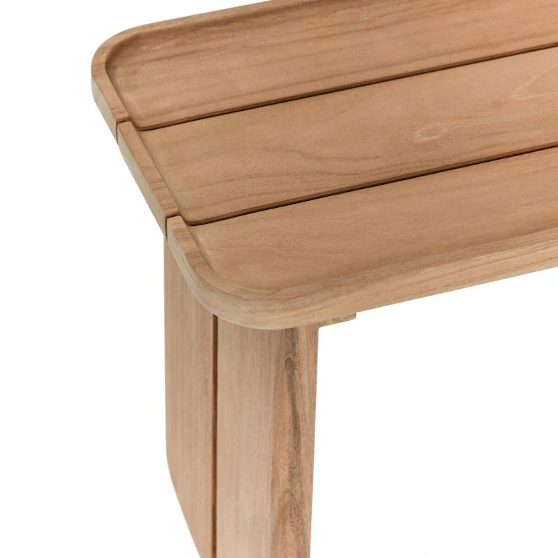 Table basse d'extérieur Classic Home Hudson 31 en bois de teck