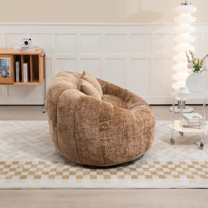 Pouf poire pour adultes - Canapé moelleux multicolore