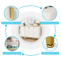 Meuble Buffet avec Rangement, Buffet de 150 cm - S.O.