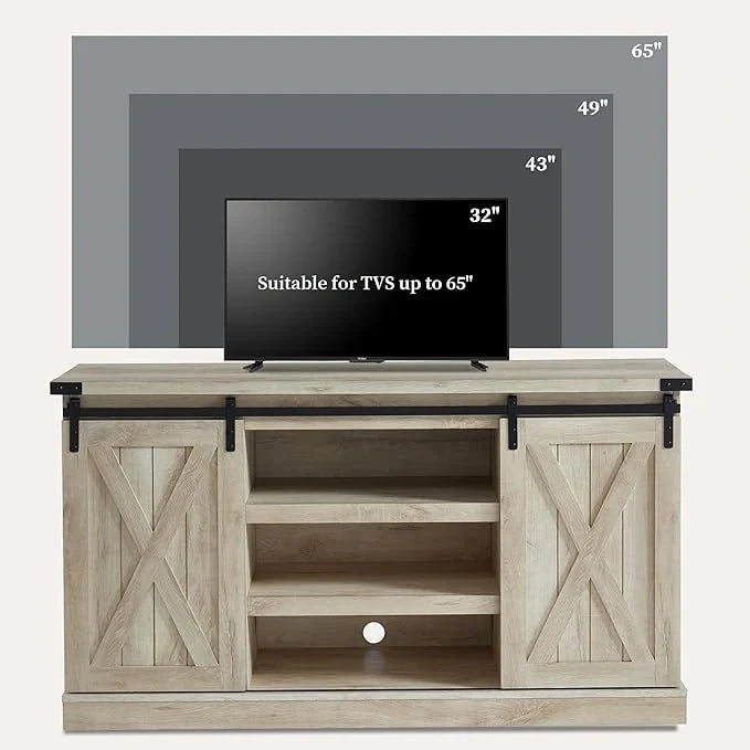 Meuble TV de console multimédia en bois Meuble de divertissement