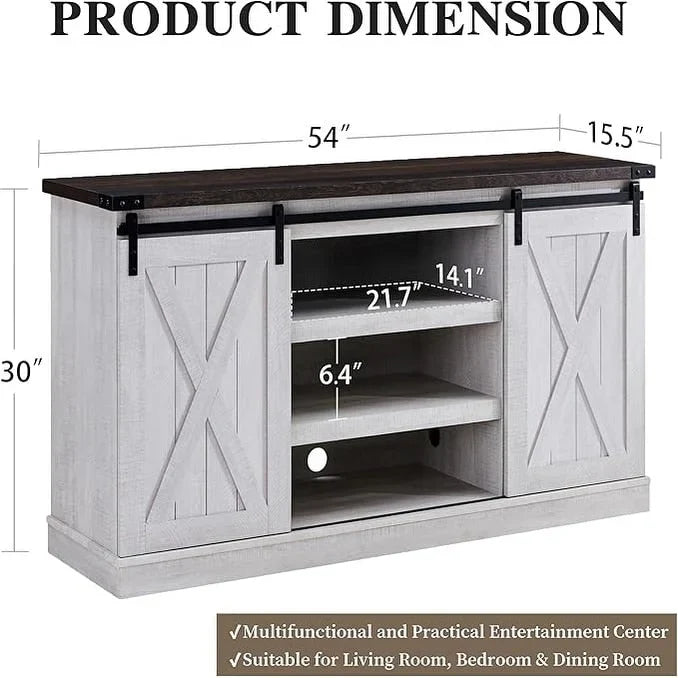 Meuble TV de console multimédia en bois Meuble de divertissement