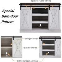 Meuble TV de console multimédia en bois Meuble de divertissement