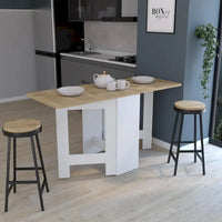 Table pliante à abattants, gain de place avec un design compact