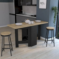 Table pliante à abattants, gain de place avec un design compact