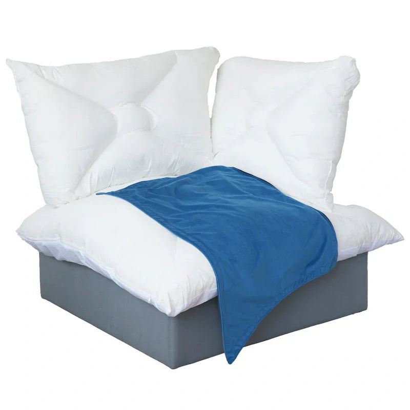 Canapé sectionnel modulable, canapé en velours 162.98 en forme de L avec ottoman
