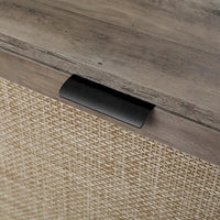 Range-chaussures 4 portes, armoire de rangement à chaussures moderne autonome, pour entrée