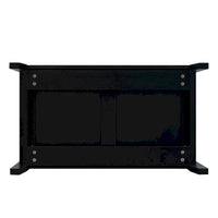 Meuble de buffet avec porte-bouteilles et porte-verres pour couloirs et salons