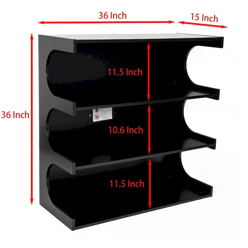 Étagère à livres et table basse multifonctionnelles à 4 niveaux blanches, étagère à livres créative, étagères de rangement minimalistes