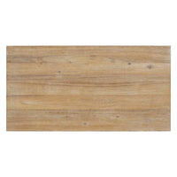 Ensemble de salle à manger hauteur comptoir 5 pièces, table élégante classique et 4 chaises en bois naturel délavé