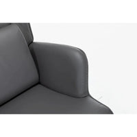 Fauteuil à bascule, fauteuil coulissant, fauteuil d'appoint à bascule avec coussin lombaire et ottoman pour chambre de bébé/salon/chambre