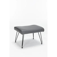 Fauteuil à bascule, fauteuil coulissant, fauteuil d'appoint à bascule avec coussin lombaire et ottoman pour chambre de bébé/salon/chambre
