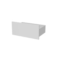 Meuble TV Contemporain - Meuble de Rangement, Meuble TV Blanc
