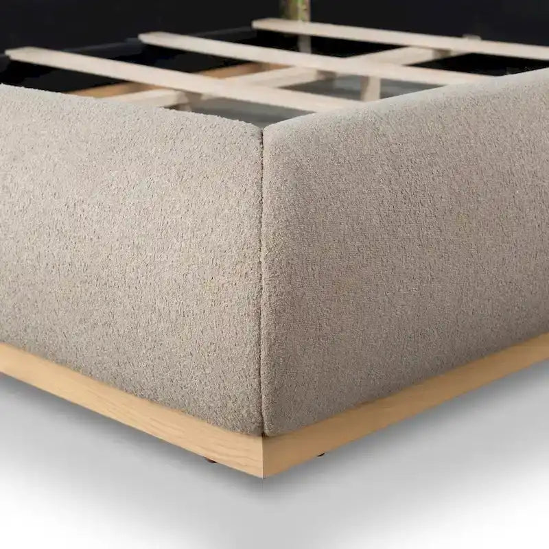 SAFAVIEH Couture Jennabryanna - Lit en tissu bouclé