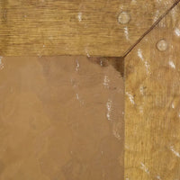 SAFAVIEH Couture Benecarlo Table d'appoint avec plateau en verre - 22x22x21 po