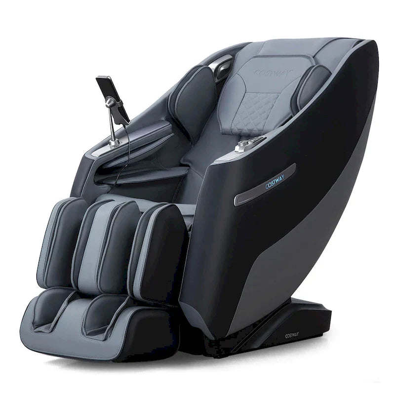 Fauteuil de Massage Costway Zéro Gravité Corps Entier Rail SL avec Taille