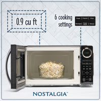 Nostalgia Retro Four micro-ondes de comptoir 0.9 pied cube