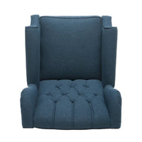 Fauteuils inclinables en tissu touffeté Walter (lot de 2) par Christopher Knight Home
