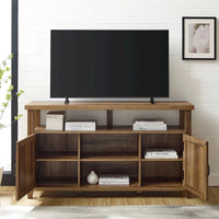 Meuble TV haut Middlebrook 58 po à porte rainurée